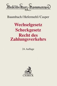 Produktbild: Wechselgesetz, Scheckgesetz, Recht des Zahlungsverkehrs