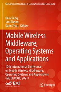 Produktbild: Mobile Wireless Middleware, Operating Systems and Applications