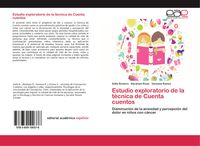 Produktbild: Estudio exploratorio de la t&eacute;cnica de Cuenta cuentos