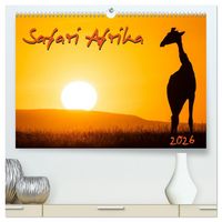 Produktbild: Safari Afrika (hochwertiger Premium Wandkalender 2026 DIN A2 quer), Kunstdruck in Hochglanz