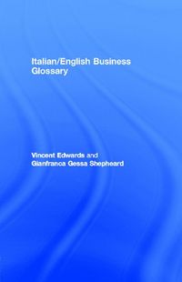Produktbild: Italian/English Business Glossary
