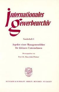 Produktbild: Aspekte einer Managementlehre f&uuml;r kleinere Unternehmen