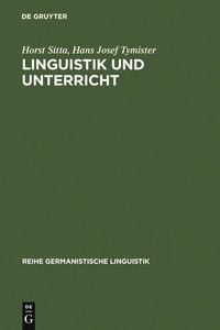 Produktbild: Linguistik und Unterricht