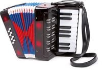 Produktbild: small foot 3304 - Akkordeon Classic, schwarz, Kinder-Musikinstrument, H&ouml;he: 23cm