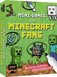 Produktbild Kartenspiel: Mini-Games für Minecraft-Fans – mit abwischbarem Stift