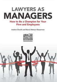Produktbild: Lawyers as Managers