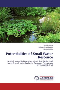 Produktbild: Potentialities of Small Water Resource