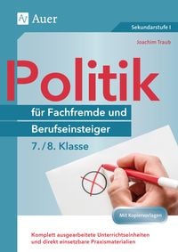 Produktbild: Politik f&uuml;r Fachfremde und Berufseinsteiger 7-8