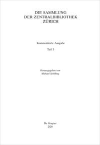Produktbild: Die Sammlung der Zentralbibliothek Z&uuml;rich