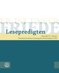 Produktbild: Er ist unser Friede. Lesepredigten Textreihe IV/Bd. 2