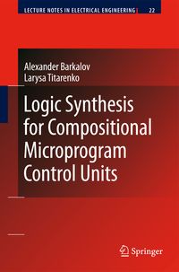Produktbild: Logic Synthesis for Compositional Microprogram Control Units