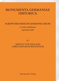 Produktbild: Arnulf von Mailand, Liber gestorum recentium