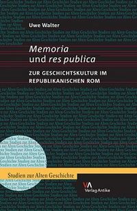 Produktbild: Memoria und res publica