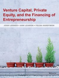 Produktbild: Venture Capital, Private Equity, and the Financing of Entrepreneurship