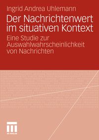 Produktbild: Der Nachrichtenwert im situativen Kontext