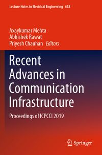 Produktbild: Recent Advances in Communication Infrastructure