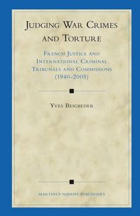 Produktbild: Judging War Crimes and Torture