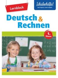 Produktbild: &Uuml;bungsblock Deutsch + Rechnen 1. Klasse