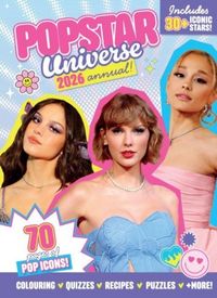 Produktbild: Popstar Universe Annual 2026: The Perfect Screen-Free Gift for Young Pop Lovers Aged 5-12 Years - Packed with Pop Icons, Colouring, Puzzles, Quizzes and More!