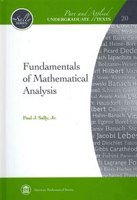 Produktbild: Jr., P: Fundamentals of Mathematical Analysis