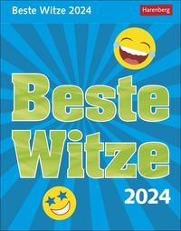 Witze für Kids Tagesabreißkalender 2024. Lustiger Abreißkalender mit Kinder-Witzen für jeden Tag. Humorvoll illustrierter Tageskalender 2024 für von Ulrike Anders