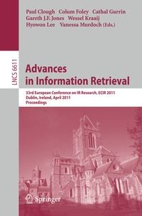 Produktbild: Advances in Information Retrieval