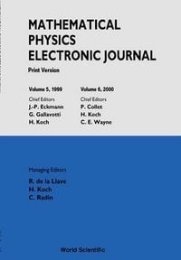 Produktbild: Mathematical Physics Electronic Journal - Print Version (Volumes 5 and 6)