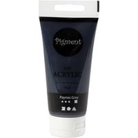 Produktbild: Creativ Company Acrylfarbe, Mattgl&auml;nzend, Transparent, Paynes-Grau, 75 ml/ 1 Fl.