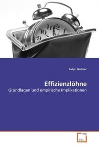 Produktbild: Gollner, R: Effizienzl&ouml;hne