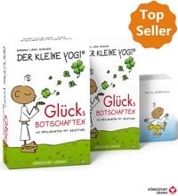 Produktbild: Der Kleine Yogi. Gl&uuml;cksbotschaften - Set mit Booklet und 40 Impulskarten