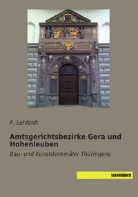 Produktbild: Amtsgerichtsbezirke Gera und Hohenleuben