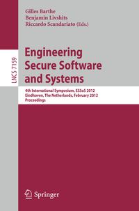 Produktbild: Engineering Secure Software and Systems