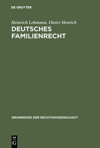 Produktbild: Deutsches Familienrecht