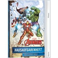 Produktbild: Roth-Hausaufgabenhefte - Lizenzen f&uuml;r clevere Faule, Marvel Avengers