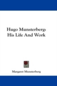 Produktbild: Hugo Munsterberg: His Life and Work