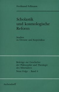 Produktbild: Scholastik und kosmologische Reform