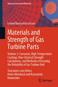 Produktbild: Materials and Strength of Gas Turbine Parts