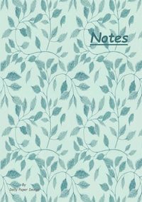 Bild vom Artikel Notizbuch A5 dotted [Blue Leaves – Blaue Blätter] Softcover von Daily Paper Design | 80 Seiten | als Tagebuch, Bullet Journal, Notizheft |  &amp; aus vom Autor Daily Paper Design