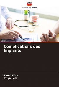 Produktbild: Complications des implants