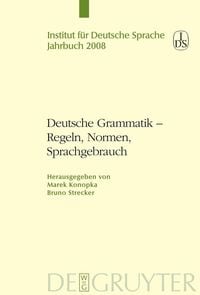 Produktbild: Deutsche Grammatik - Regeln, Normen, Sprachgebrauch
