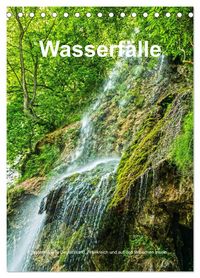Produktbild: Wasserf&auml;lle in Deutschland, Frankreich und auf den Britischen Inseln (Tischkalender 2027 DIN A5 hoch), CALVENDO Monatskalender