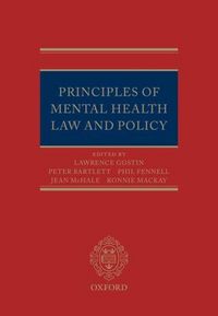 Produktbild: Principles of Mental Health Law and Policy