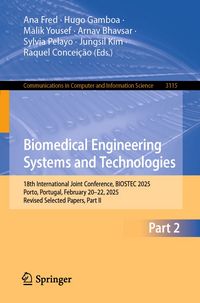 Produktbild: Biomedical Engineering Systems and Technologies