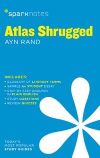 Produktbild: Atlas Shrugged SparkNotes Literature Guide