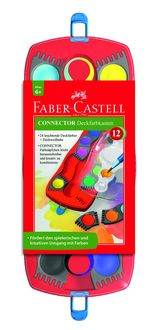 Produktbild: Faber-Castell Farbkasten Connector 12 Farben