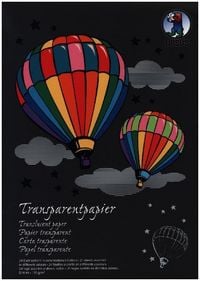 Produktbild: URSUS Transparentpapier-Block "Sonderedition" (115 g/m&sup2;), DIN A4, 24 Blatt sortiert in 17 Farben