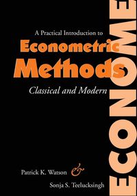 Produktbild: A Practical Introduction to Econometric Methods