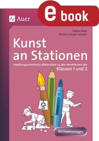 Produktbild: Kunst an Stationen 1/2