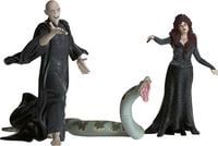 Produktbild: schleich&reg; 42684 - Wizarding World - Harry Potter, Lord Voldemort, Nagini & Bellatrix Lestrange, Spielfiguren, H&ouml;he Lord V. ca. 10 cm
