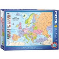 Produktbild: Karte von Europa 1000 Teile